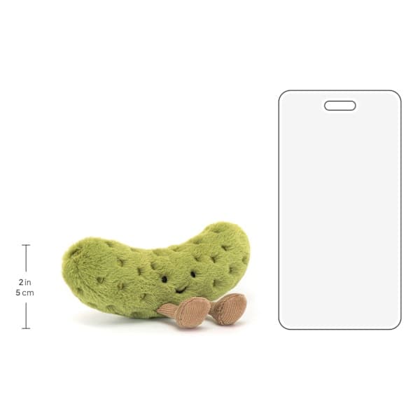 [RM]Jellycat 12 cm Amuseables Pickle mjuk leksak