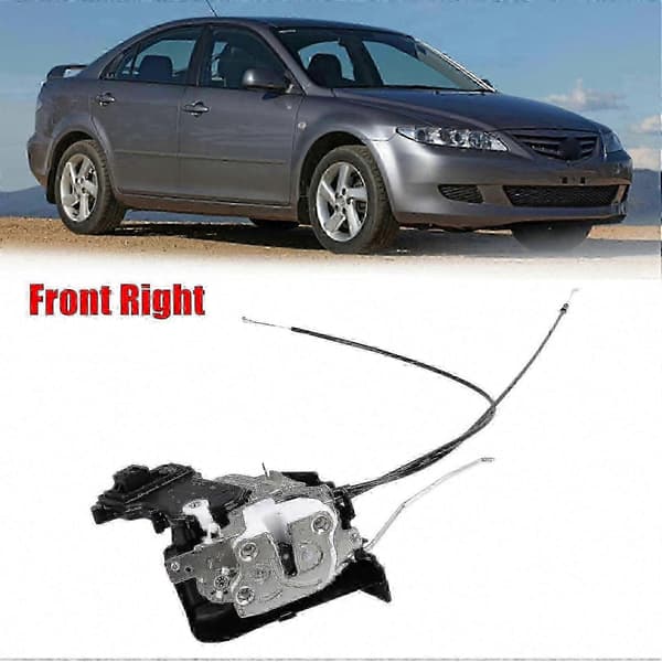 Mazda 6 2002-2008 Højre Fordørslås Erstatning Biltilbehør til GG