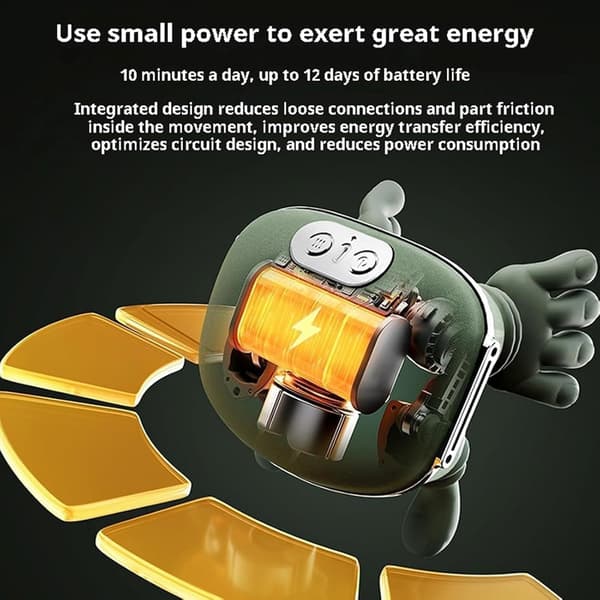 [RM]New Large Capacity Rechargeable Portable Shoulder and Neck Massager