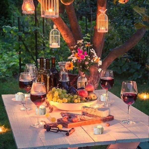 Flammefri stearinlys batteridrevet søjle ægte voks væge, 12 stk.