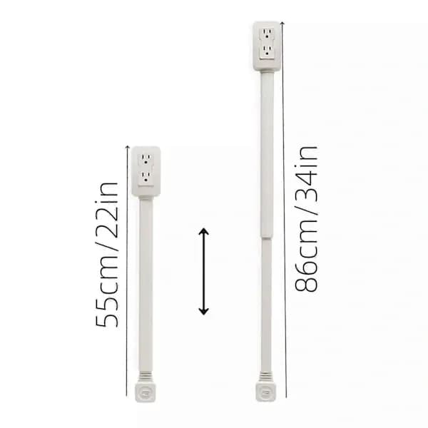 [RM]Electrical power strip, power outlet, bedside table, rotating extension cord