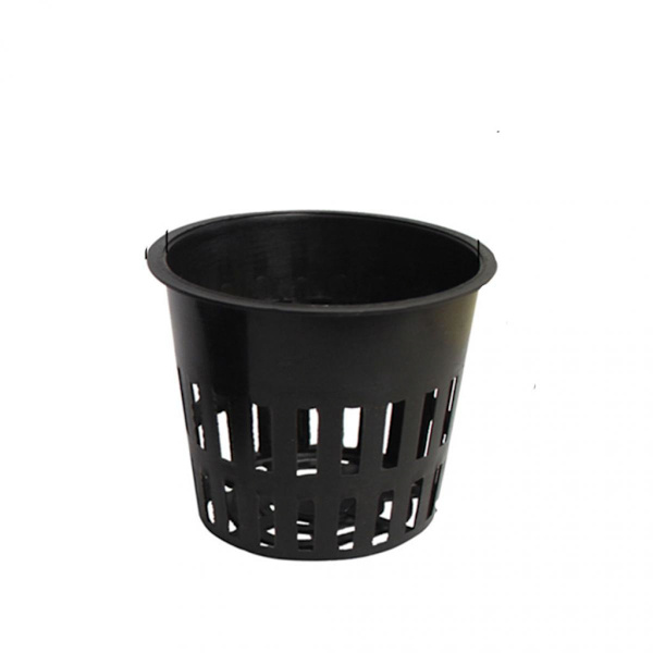5x Plastnät Koppar Krukor Korg Plantering Hydroponik Aeroponik Odla Svart B