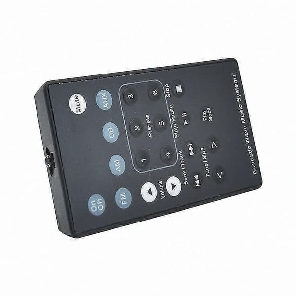 Fjernbetjening kompatibel med multi-disc afspiller lydsystem til hjemme-lydenheder black