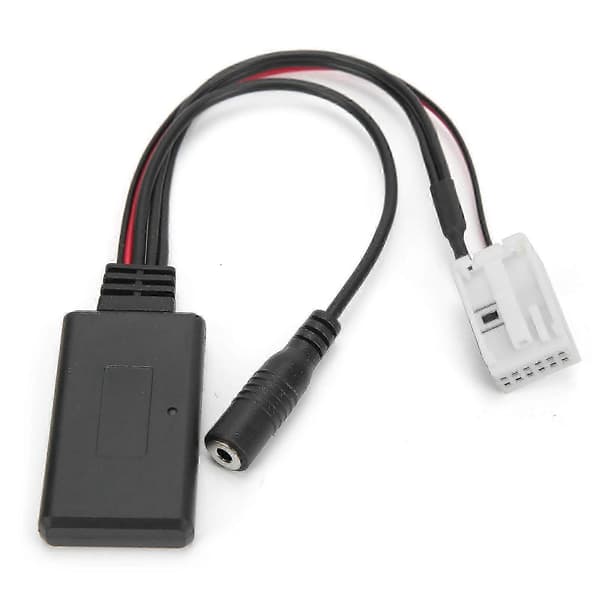 Bluetooth Musik Aux Telefonopkald Håndfri Mikrofonadapter Til Peugeot 12-bens Bilradio Rd4