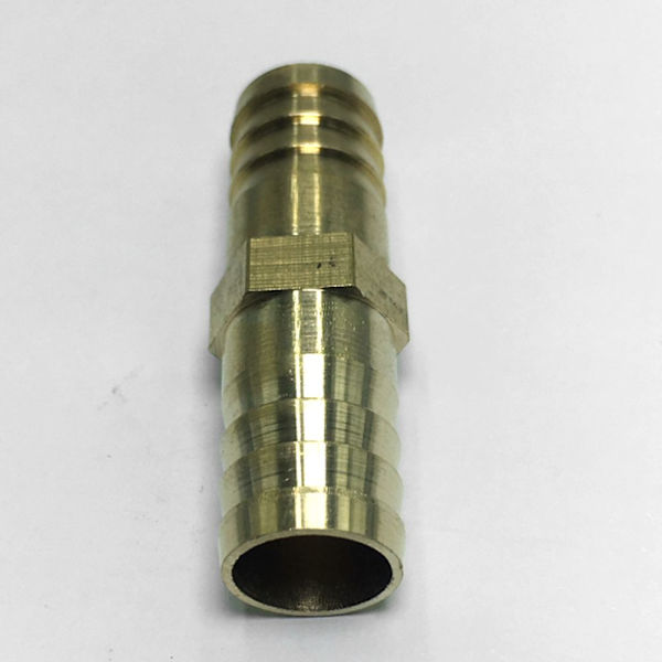 Mässing Metall Slanganslutning Adapter Slang Hane Koppling 14mm