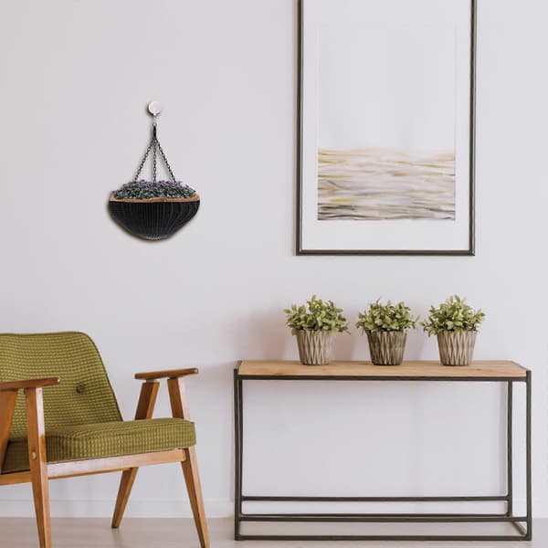 [RM] Blomkruksfoder Kokosfiberkudde för trädgårdsarbete 4st Samling Light Brown 26.00X26.00X15.00CM