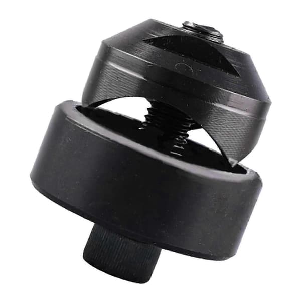 Holdbar kraftig pladestans til stålplader, vaske og rustfrit stål diameter 27.5mm Optional