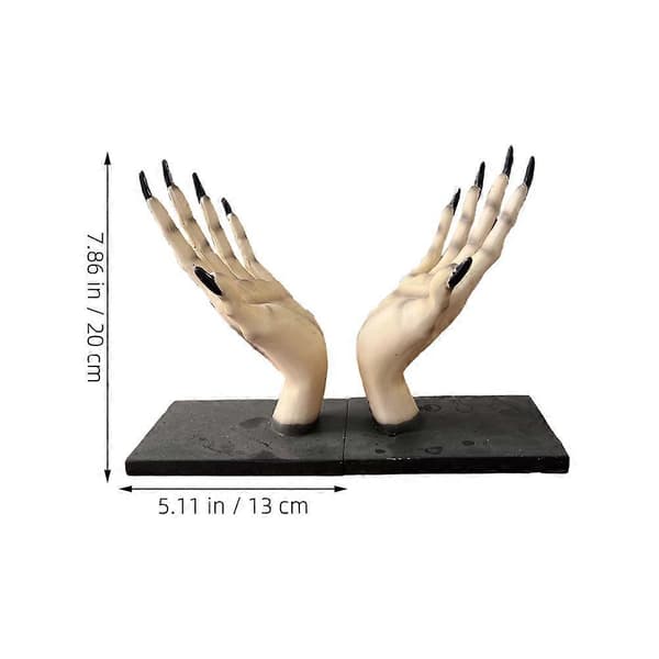 [RM]Halloween Resin Bokfingerhållare Handbokstöd för förvaring 1 par