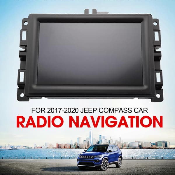 Til 2017-2020 JEEP 7 tommer LCD-skærm Touch Screen Radio Navigation Erstatning