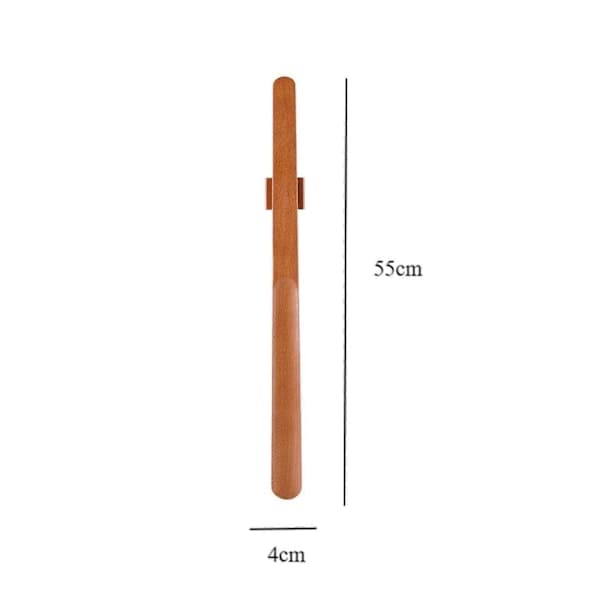 [RM] Langt skohorn med magnetisk base til ældre og handicappede, Khaki Khaki