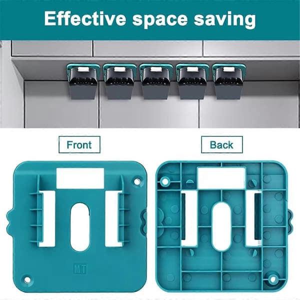 10-pack Battery Storage Rack for Makita 14.4V 18V Li-Ion Battery Tools Machine Holder Storage Rack Wa-Perfet[RM]