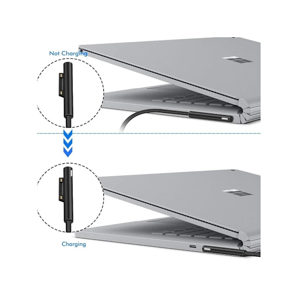 Magnetisk laddare för Microsoft Surface Laptop 4