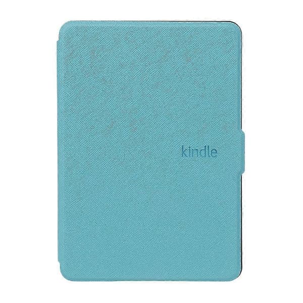 6' Skinnveske Deksel til Kindle Paperwhite 3/2/1 E-bokleser DP75SDI Sky Blue