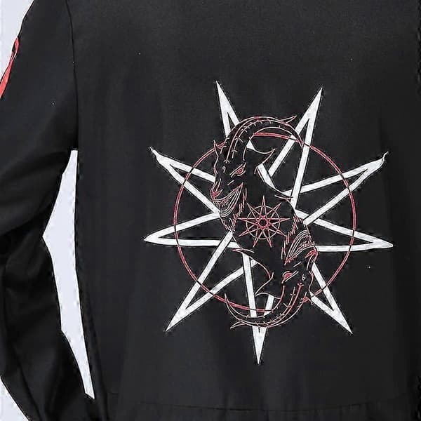 [RM] Slipknot Cosplay Kostume Jumpsuit til Halloween - Løs pasform S