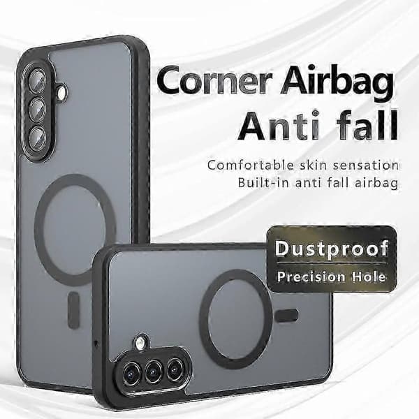 [RM] Kompatibelt etui til Galaxy A15 5G med MagSafe TPU + PC mat overflade telefoncover