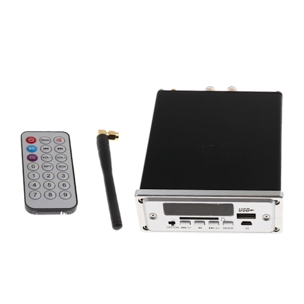 Bluetooth Digital HiFi Stereo Effektförstärkare Musikspelare Stöd USB/Kort