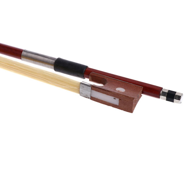 Rosenträ violinbåge musikinstrument tillbehör 1/2 violin delar
