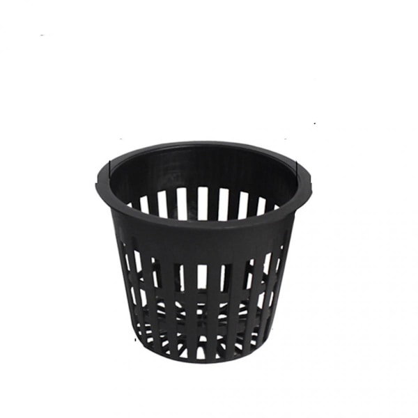 5x Plastnät Koppar Krukor Korg Aeroponisk Hydroponisk Plantering Odling Svart A