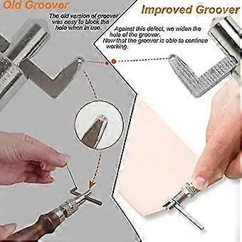 [RM] Professional Leather Tool Kit 28 Pieces Sewing Tools DIY Hand Sewing