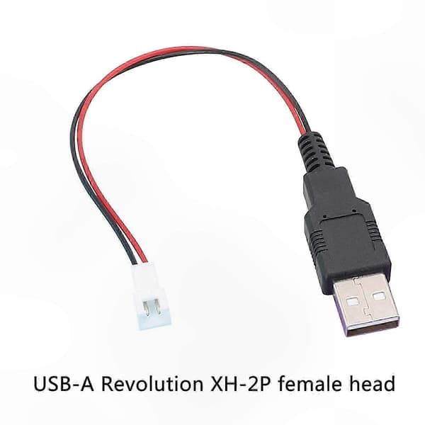 2-leder USB til XH2.54 strømkabel til gør-det-selv strøm- og signaloverførselsprojekter female head