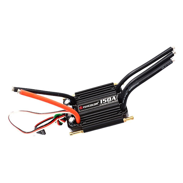 [RM]FlyMonster 150A vanntett børsteløs ESC m/ SBEC RC båtmotor hastighetskontroll Musta