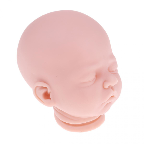 20 Tum Reborn Docka Tillbehör, Silikon Huvud, Armar och Ben och Tyg Kläder Barnleksak