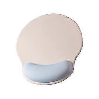 Ergonomisk musemåtte i slikfarver, med gel-håndledsstøtte, skridsikker til hjemmekontoret Gray blue
