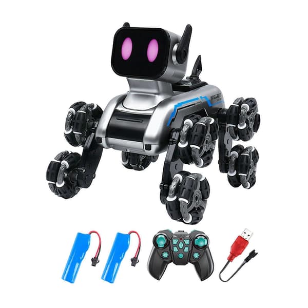 [RM]Smart RC Robot Hund RC Stunt Robotter Robotlegetøj RC Legetøj Elektronisk Kæledyrslegetøj Double power