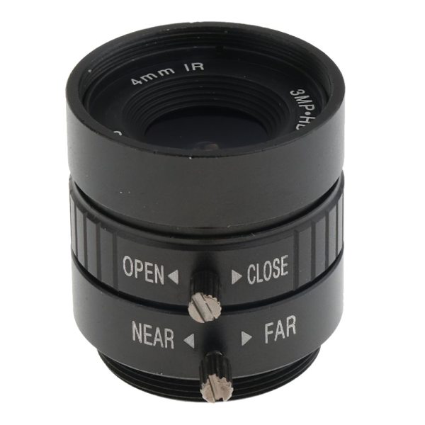 CCTV-objektiv med fast iris