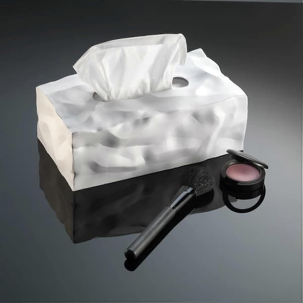 [RM]Kosmetisk Näsdukslåda Wipy Cube Ii, Rektangulär Näsduksdispenser, Design Näsdukslåda