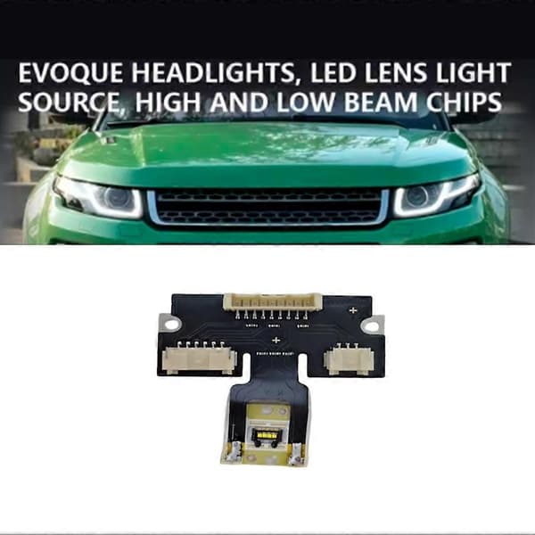 Nærlys Forlygter DRL Board Lyskilde Chip Kompatibel med Land Rover Evoque 16-18 LED Kørelys PCB Board