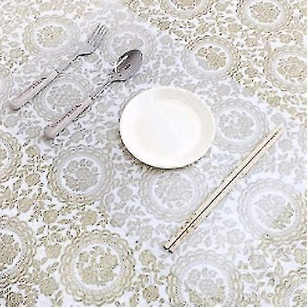 [RM]Transparent Placemats Washable Placemats Heat Resistant Non-Slip Kitchen Placemats Table (8 pcs)