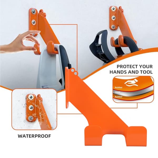 [RM]Wall Mounted Chainsaw Hanger Stand Holder Up to 68kg without Damage