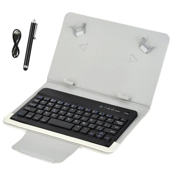 3-i-1 Universellt Bluetooth-tangentbord för 9-10 tums Tablet PC, Svart