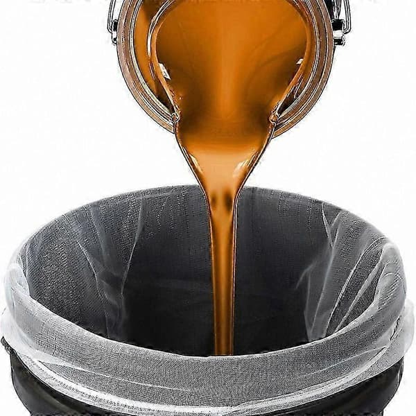 24 stk 1 gallon hvite finmaskede malingssilposer