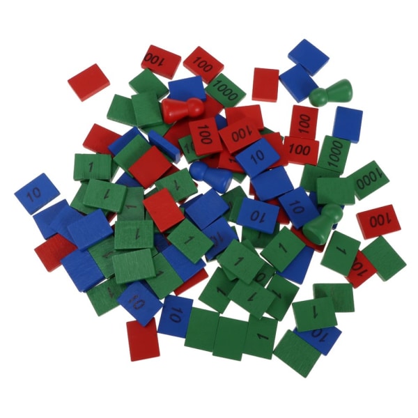 Träleksak, Pedagogisk Leksak, Matematikleksak, Räkneleksaker, Sifferspel, Förskoleinlärning, Läromedel, Barnleksaker