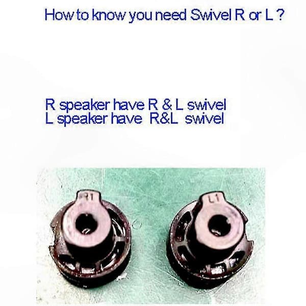 Reservedele: 1 par hovedtelefon-drejeled til gaming-headset sidecovers