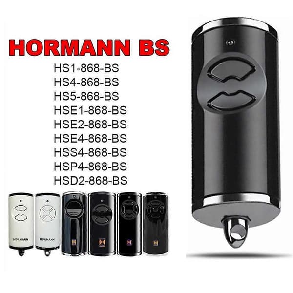 2-pack handheld remote control for garage doors, 868.3 BS MHz, for garage door openers -4-868-BS
