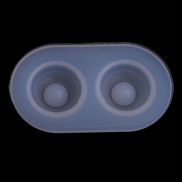 Silikonform Gjutning Harts Smycken Dockögon Hantverk DIY Formverktyg 14x4mm Dockögon