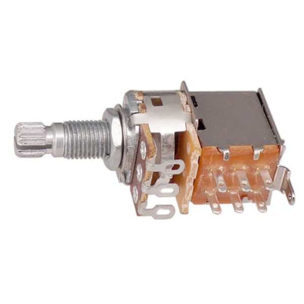 Push Pull Potentiometer Kontroll Potentiometer för Elektrisk Basgitarr A50K