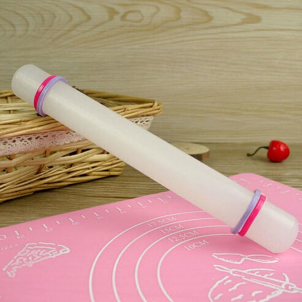 Tum Non-Stick Kavel Dekorera Fondant Baka Kakdeg Roller