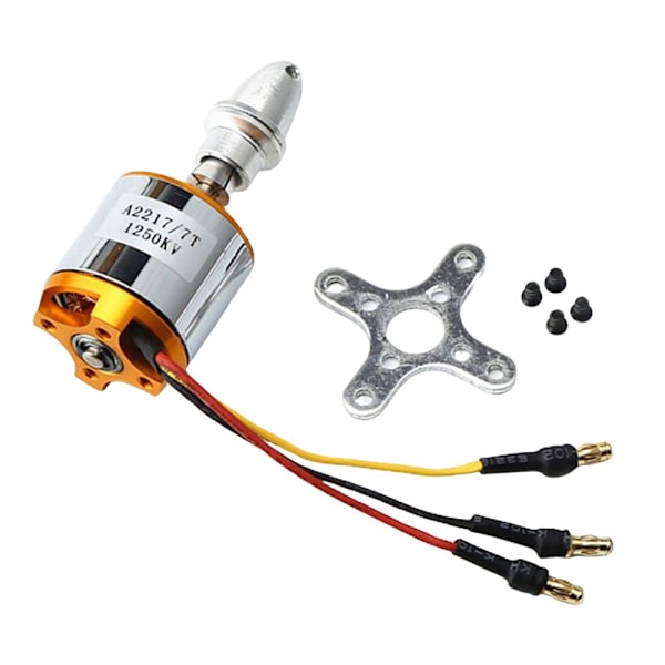 Borstlös Outrunner-motor för KV1100 4-axlig RC Flygplan Helikopter