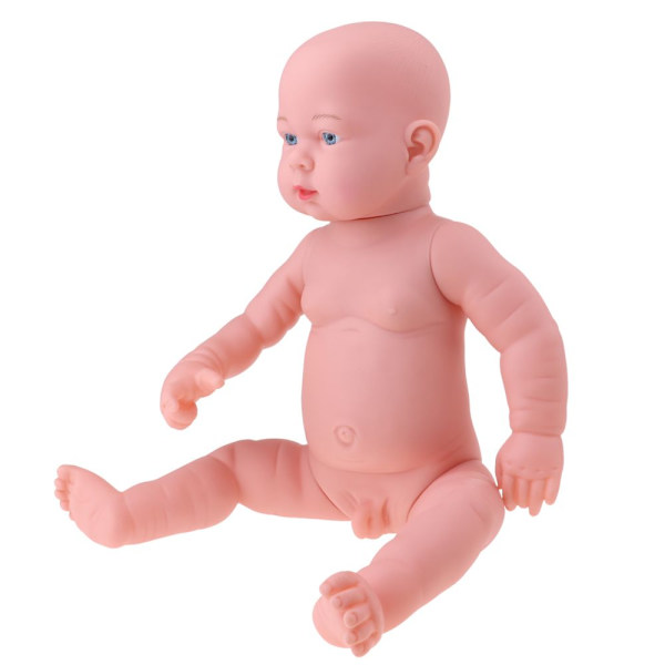 52 cm Vinyl Nyfödd Baby Pojke Docka Barn Sovleksak Praktisk Föräldraleksak