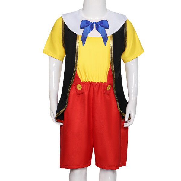 Halloween lång näsa Pinocchio barn cos kostym Pinocchio Pinocchio cosplay kostym prestanda kostym style 2 120