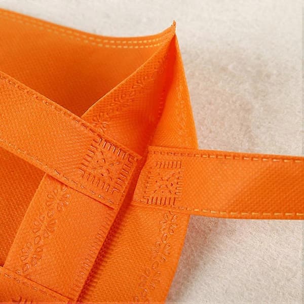 Genanvendelige muleposer, non-woven håndtasker til opbevaring, 12 stk. foldbare bærbare tasker
