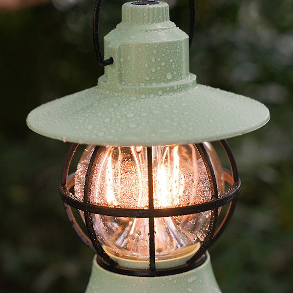 Campinglykta Batteridriven Led Campinglampa Vattentät Lykta green