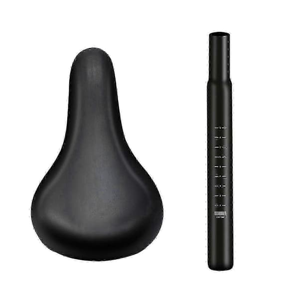 Bekväm cykelsadel för barn - Ersättningssadel för ridning Saddle w 28.6mm Post