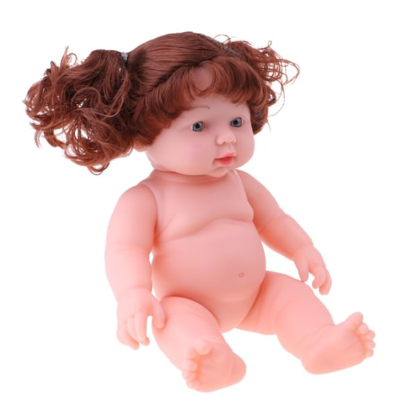 30 cm vinyl nyfödd baby flicka docka barn sovleksak praktisk föräldraleksak #6