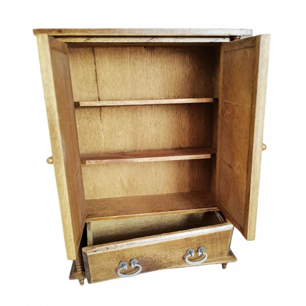 1:12 Skala DIY Dockhus Miniatyr Garderob