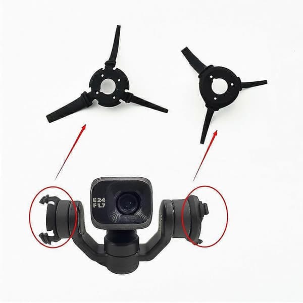 [RM]1 par til DJI Mini 3/Mini 3 PRO Drone Gimbal Kamera Gummi Stødabsorberende Puder Tilbehør